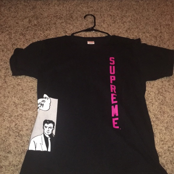 supreme x thrasher boyfriend tee
